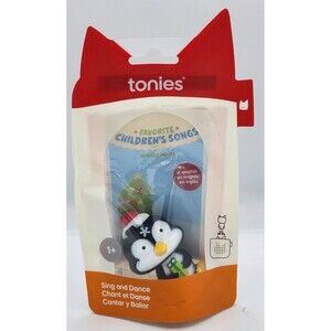 Tonies Favorite Children’s Songs Holiday Songs Penguin Figure Sing and Dance New